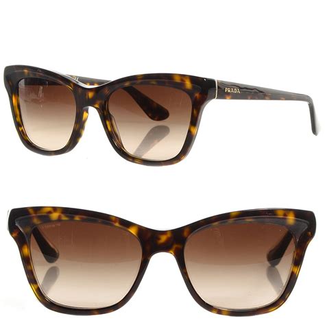 prada tortoise shell cat eye glasses|Prada tortoise shell sunglasses.